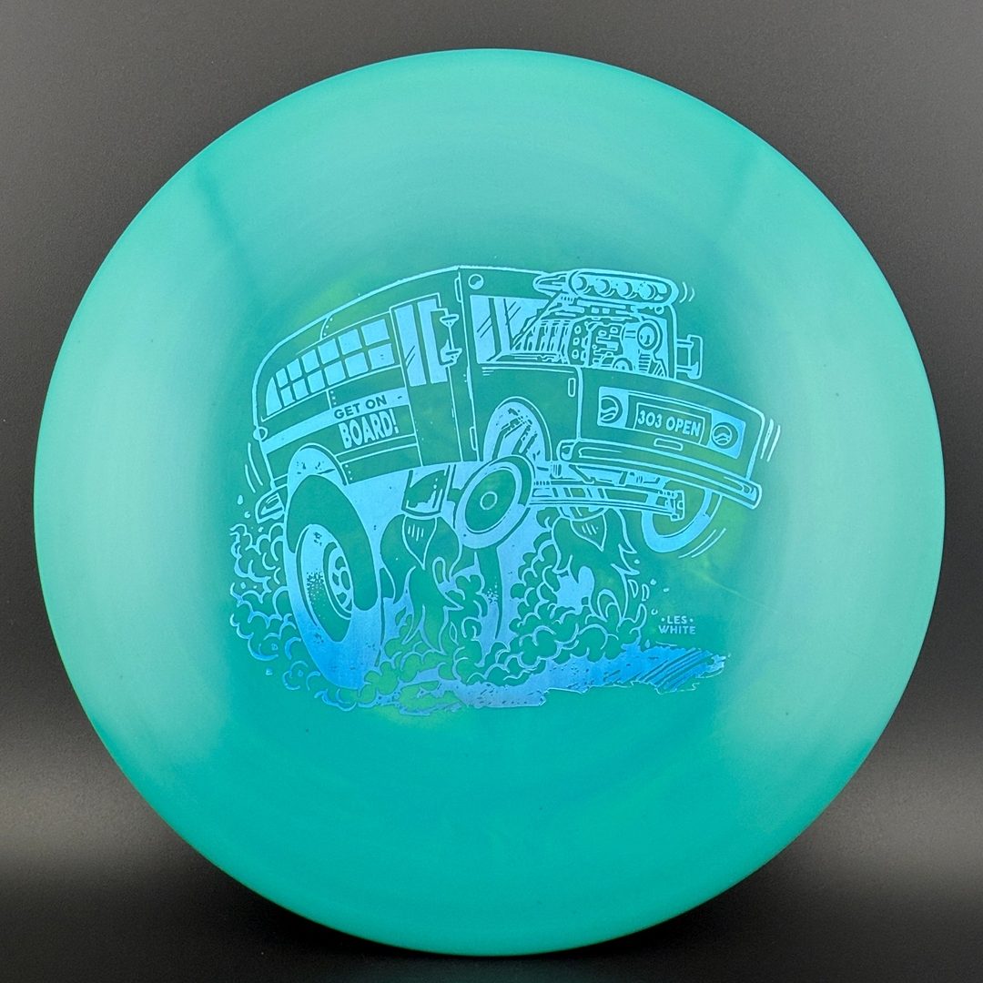 Swirly S-Line FD - 303 Open "Get On Board" by Les White Discmania