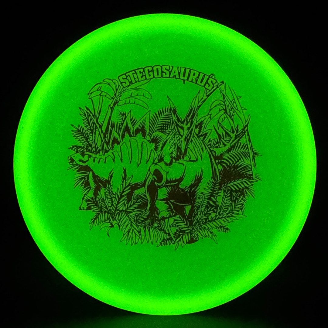 Glow Egg Shell Stegosaurus - Special Edition Dino Discs