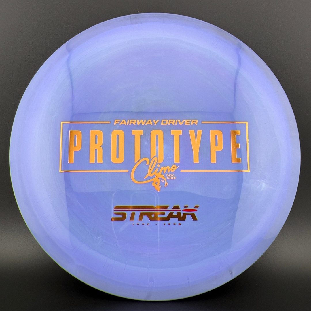 Signature Line Streak - Prototype Climo Disc Golf