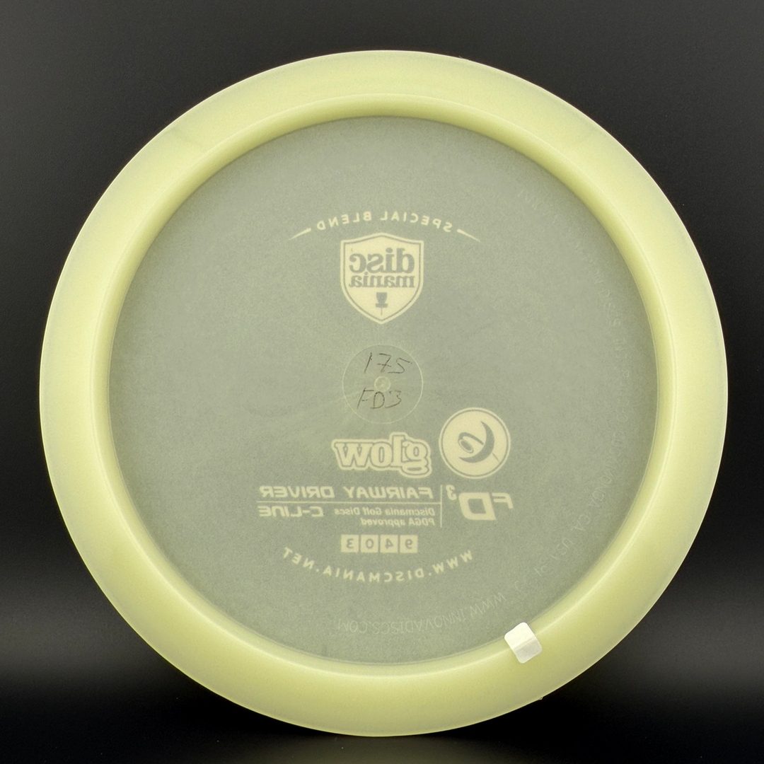 Glow C-Line FD3 - Special Blend Innova Made *Warehouse Stash* Discmania