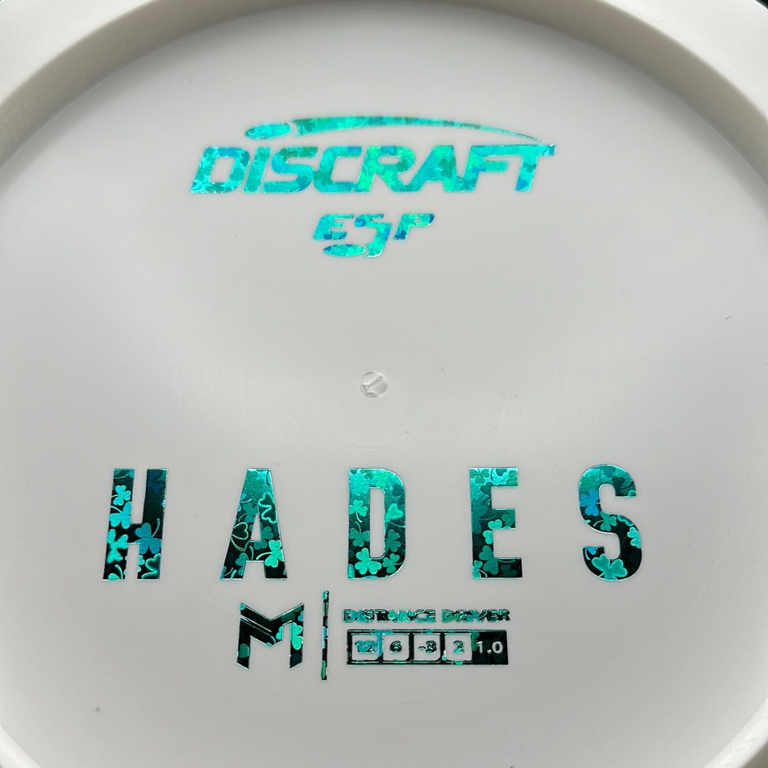 White ESP Hades - Bottom Stamp Dyer's Delight - Paul McBeth Discraft
