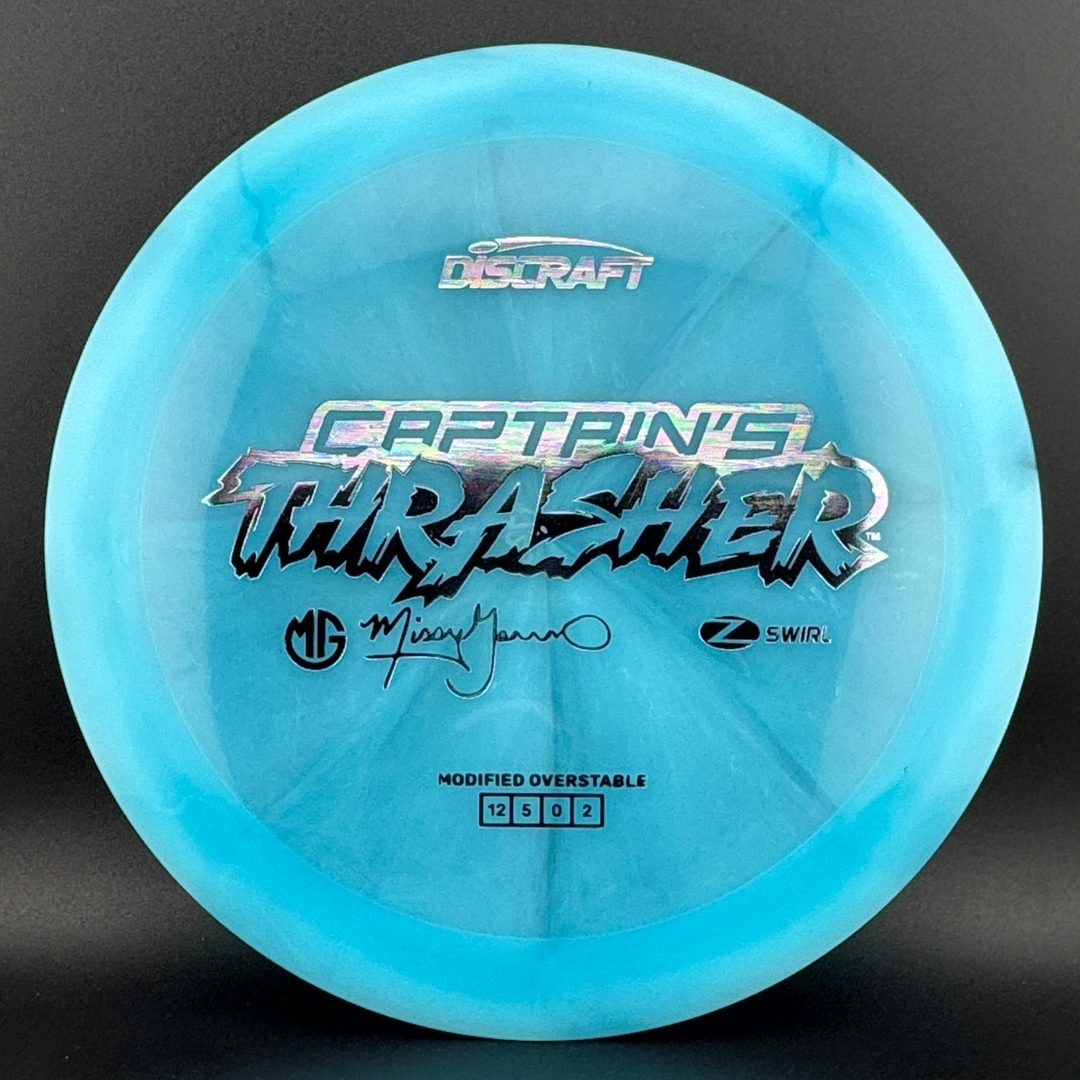 Swirly Z Captain's Thrasher - Missy Gannon 2026 Discraft