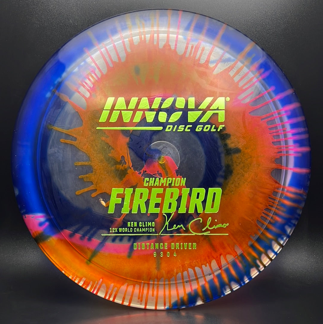 Champion I-Dye Firebird - Ken Climo 12x World Champ Innova