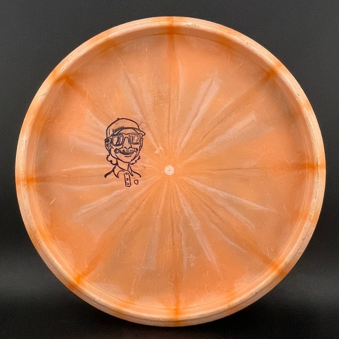 Vapor Hard Exo Link - Arctic Fang Peach Lore Dyed *Colten Stash Used* Discmania