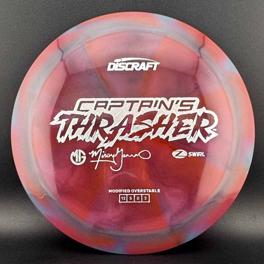 Swirly Z Captain's Thrasher - Missy Gannon 2026 Discraft