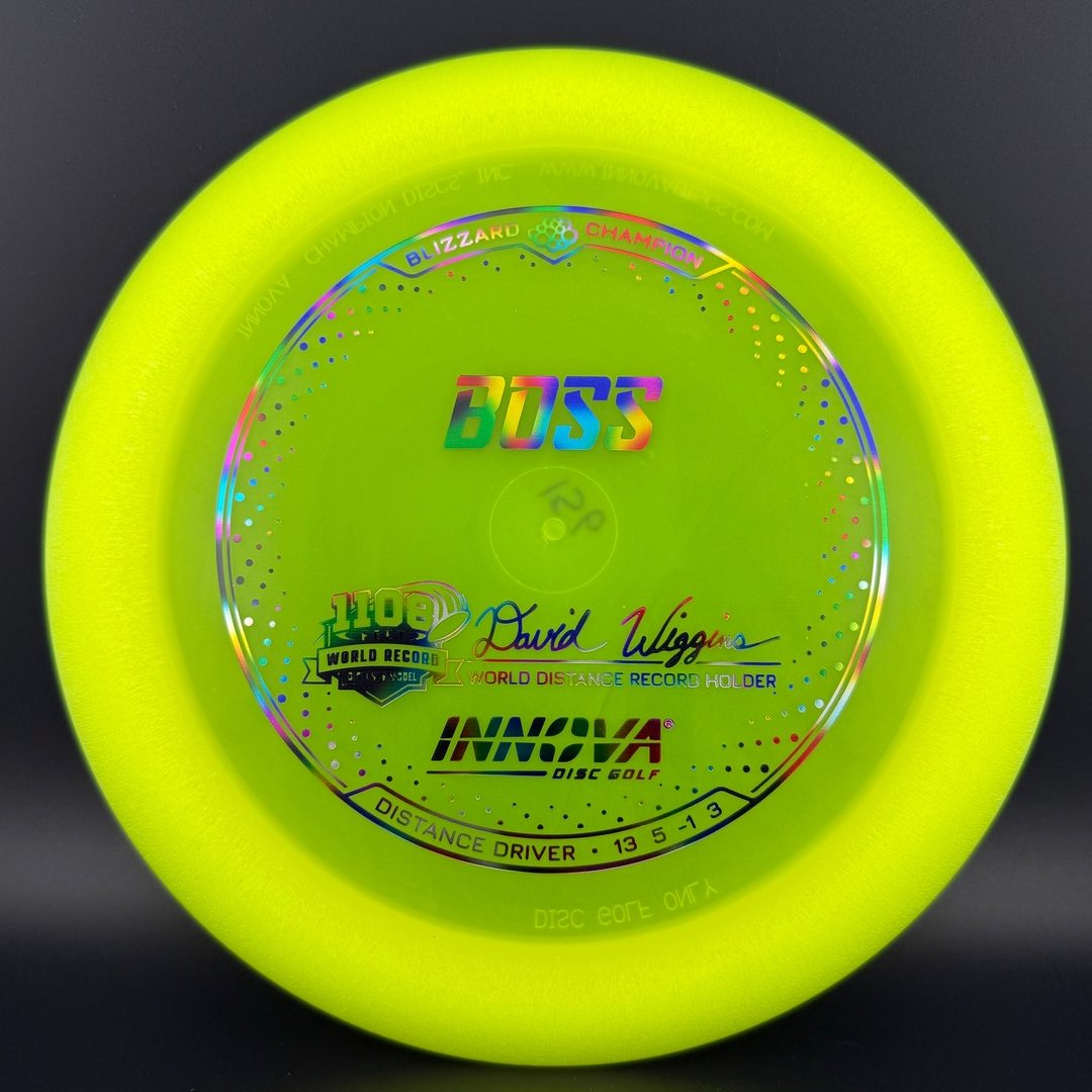 Blizzard Champion Boss - David Wiggins Jr 1108 World Record Innova