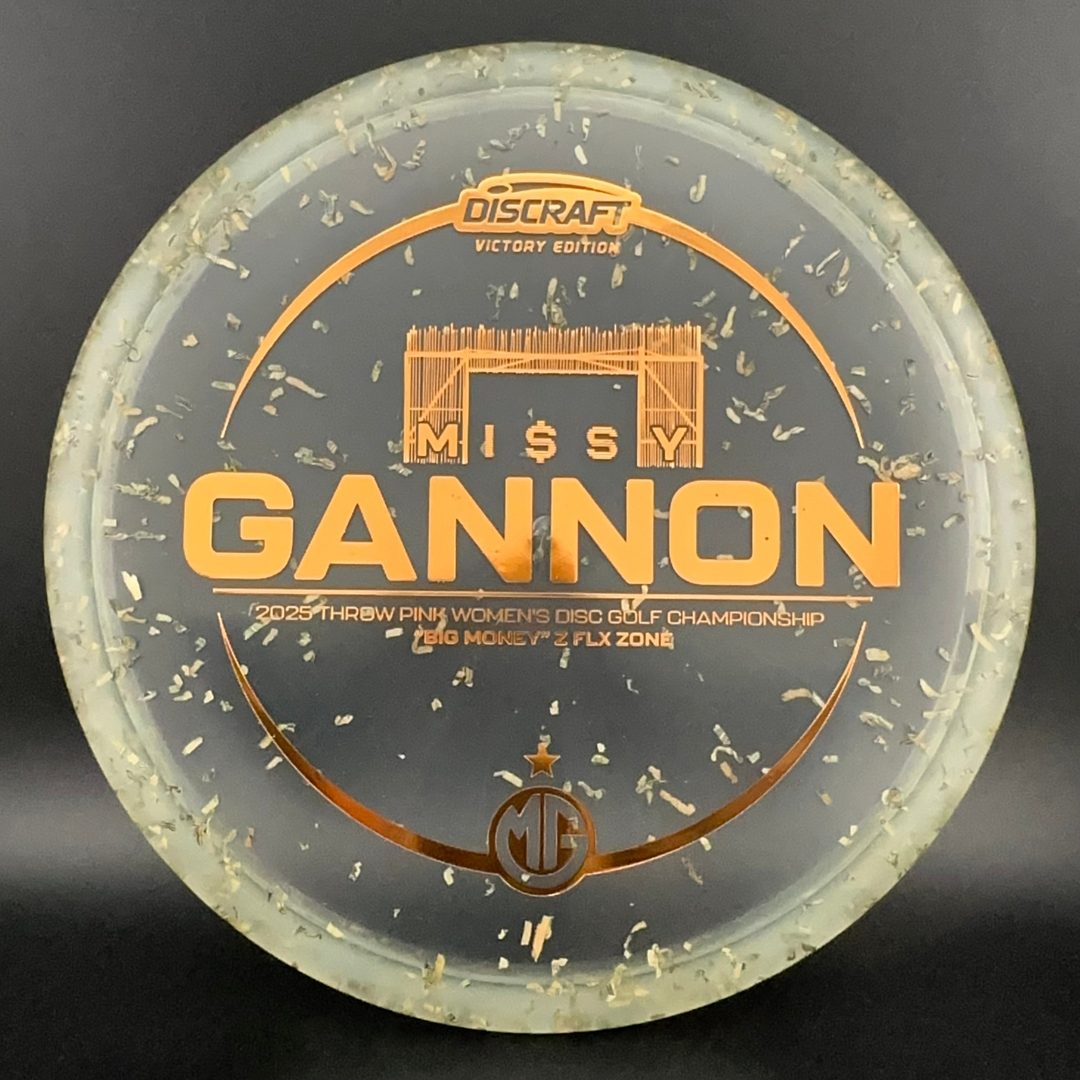 Z FLX Money Zone - 2025 Missy Gannon Throw Pink MINT Discs