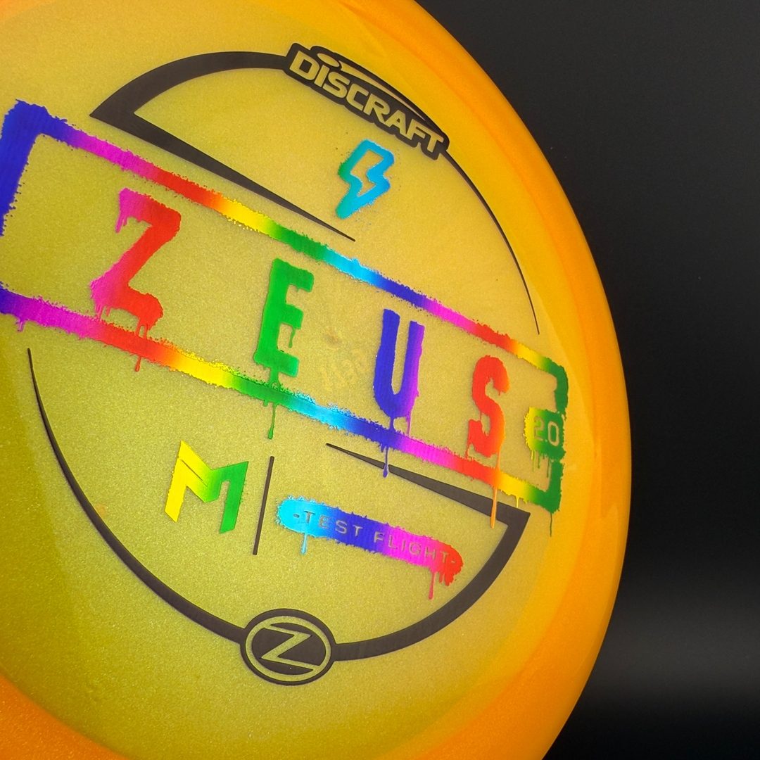 Colorshift Z Zeus 2.0 - Test Flight - Paul McBeth Discraft