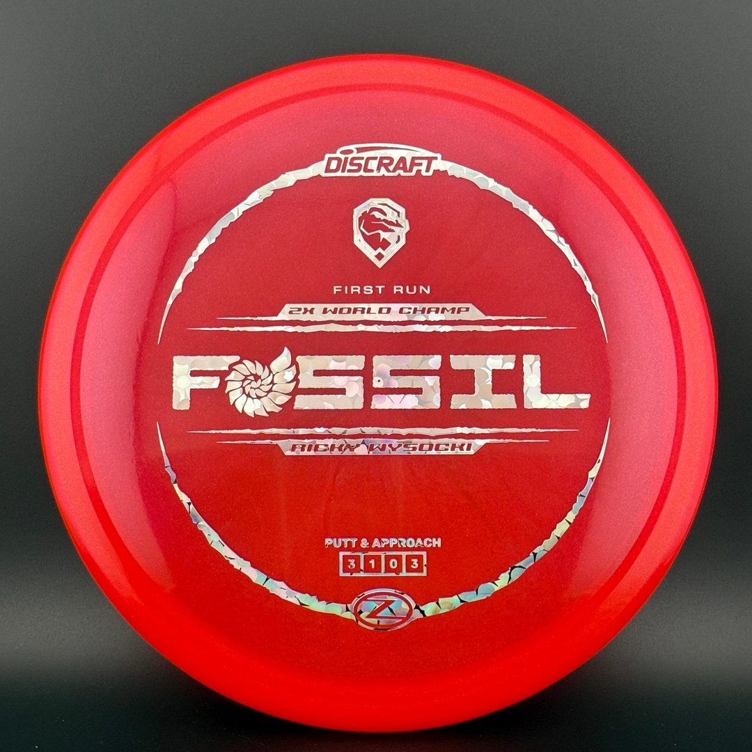 Colorshift Z Fossil - First Run - Ricky Wysocki Discraft