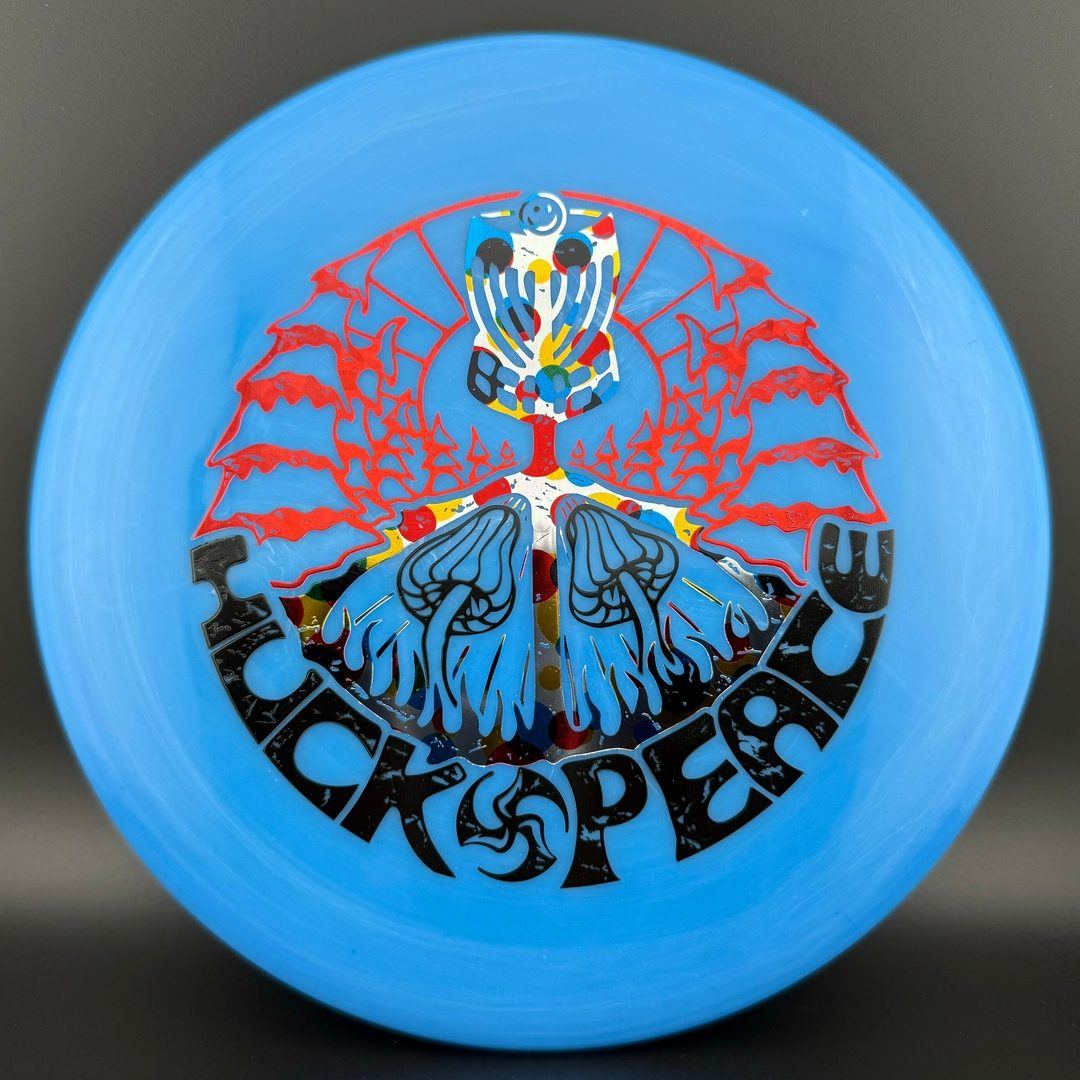 Soft Neo Spore - Huk Lab Peace Triple Foil Stamp Discmania