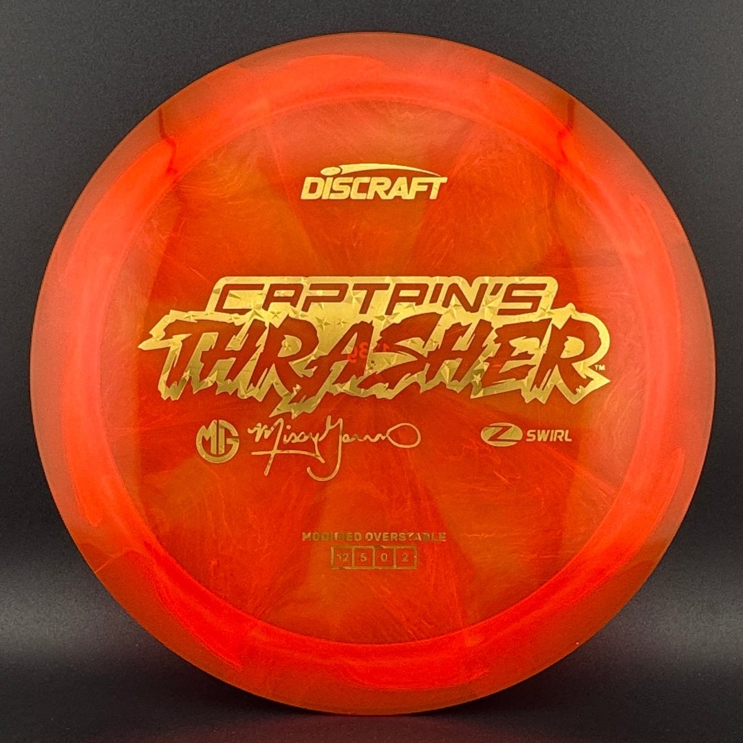 Swirly Z Captain's Thrasher - Missy Gannon 2026 Discraft