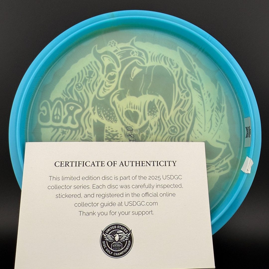 Proto Glow Halo Champion Roc3 - Peace Bird USDGC 2025 Innova