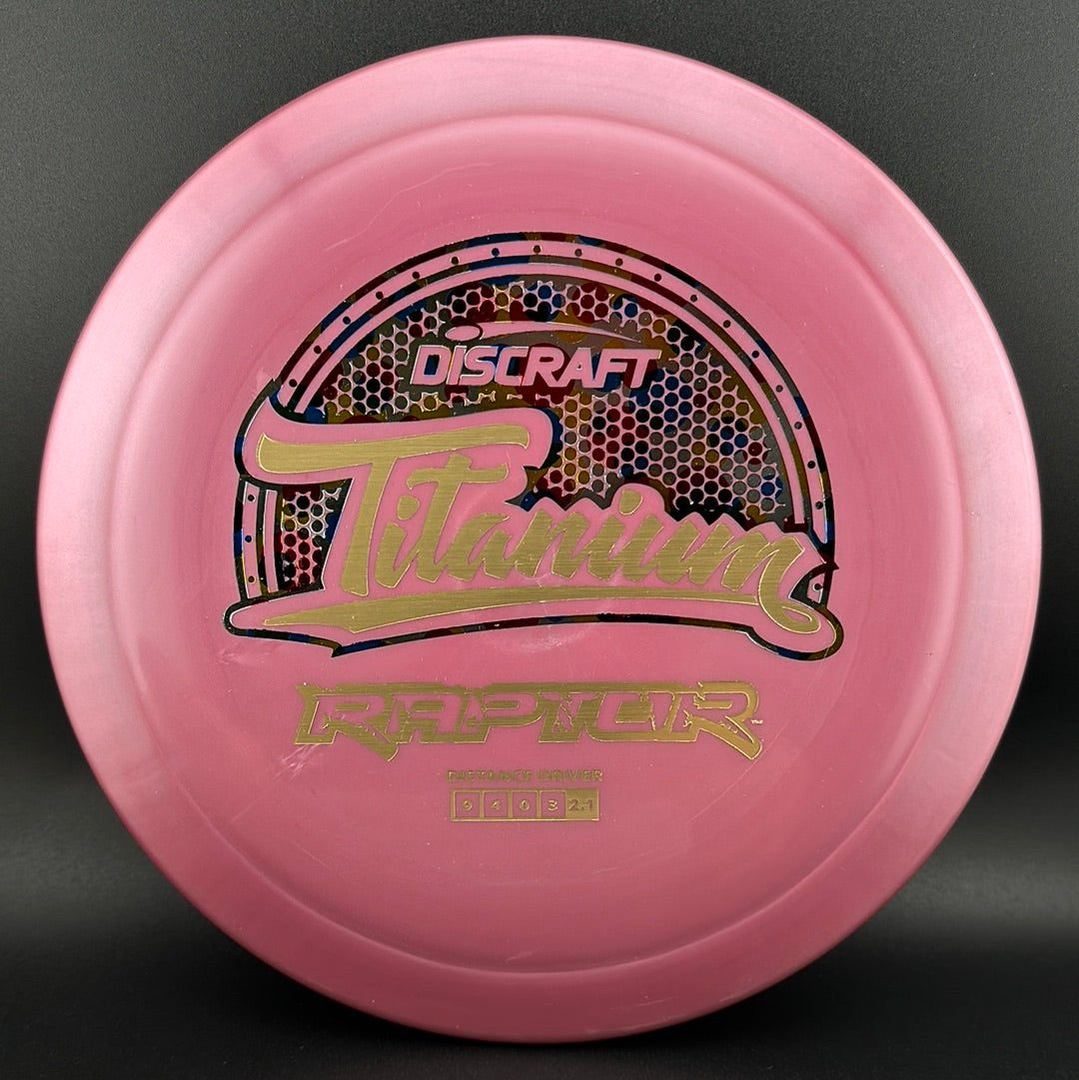 Titanium Raptor – Rare Air Discs