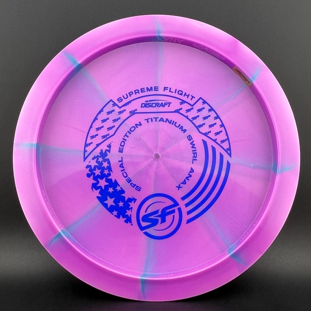 Swirl Titanium Anax - Supreme Flight Special Edition Discraft