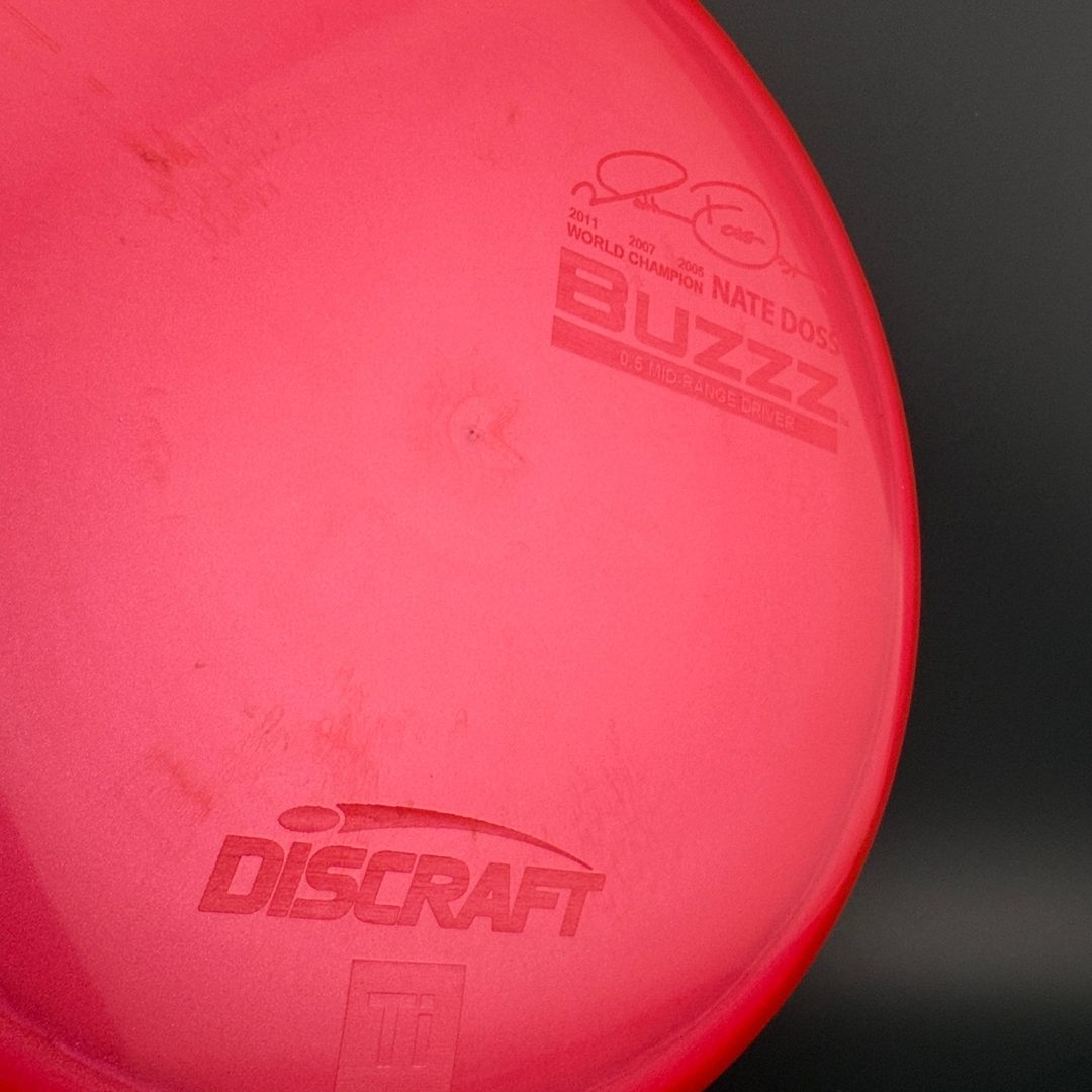 Solid Titanium Buzzz - Nate Doss Worlds 2026 Discraft