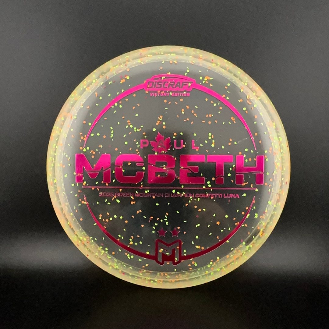 Confetti Z Luna - Victory Edition - Paul McBeth GMC 2025 Discraft