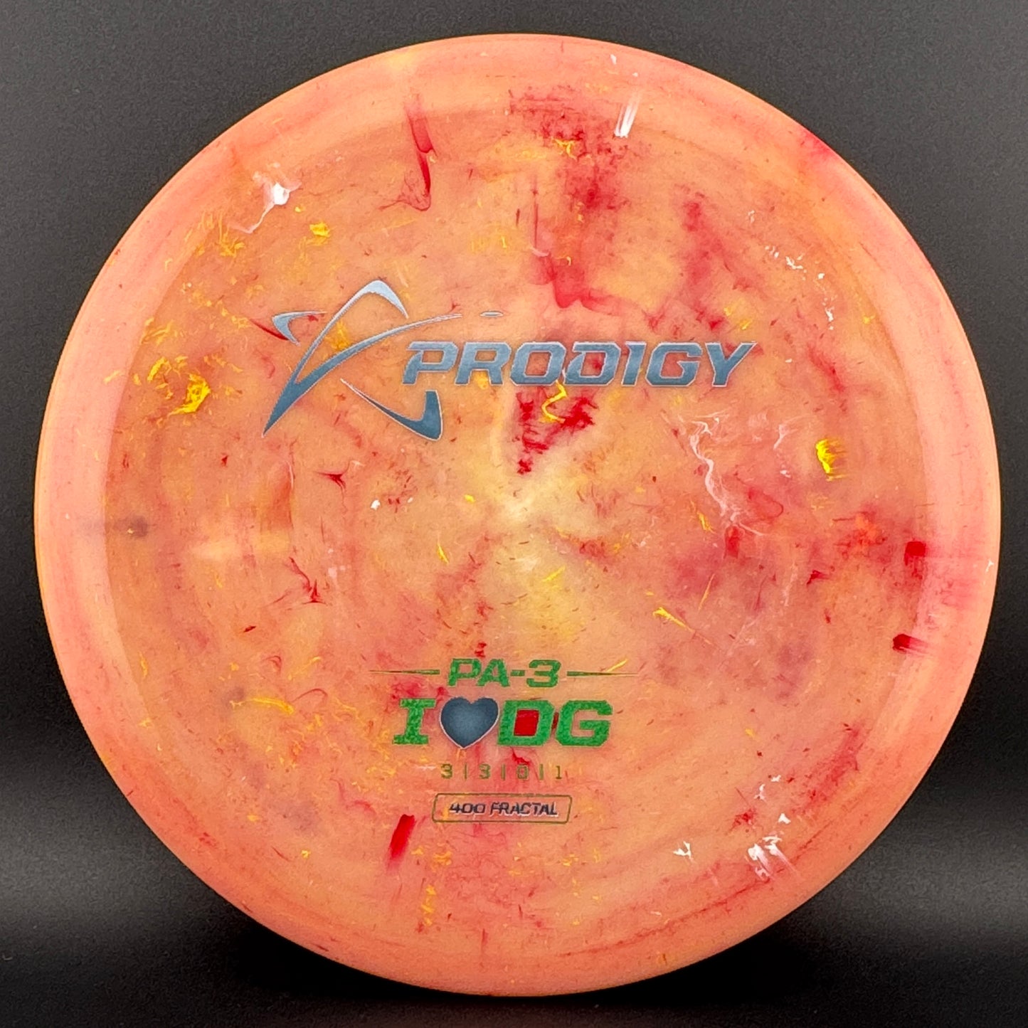 PA-3 (400 Fractal) - "I Love Disc Golf" Disc Golf Day 2026 Stamp