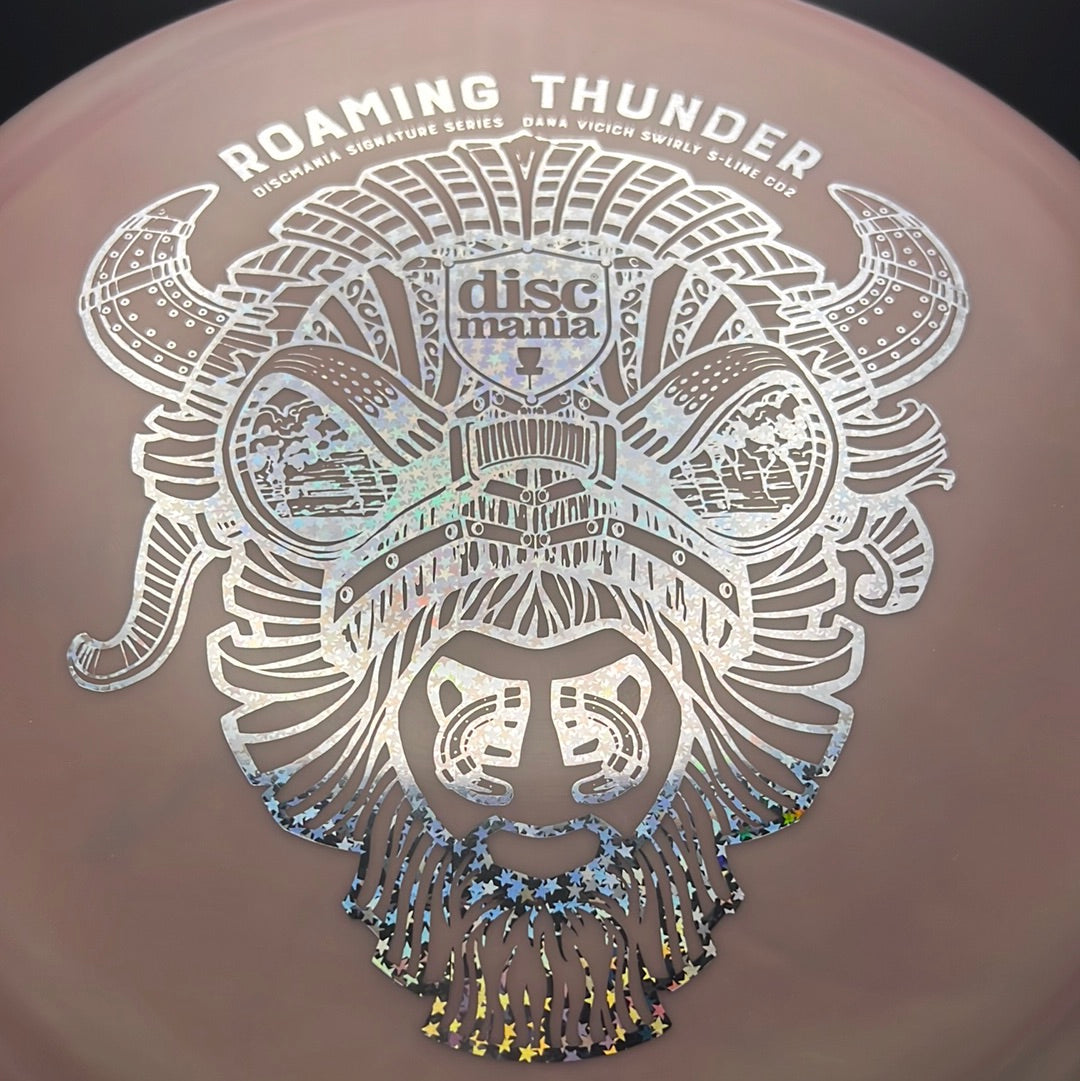 Swirly S-Line CD2 - Roaming Thunder Dana Vicich Sig Series OOP Discmania