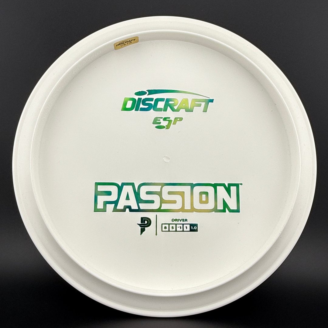 White ESP Passion - Bottom Stamp Dyer's Delight Discraft