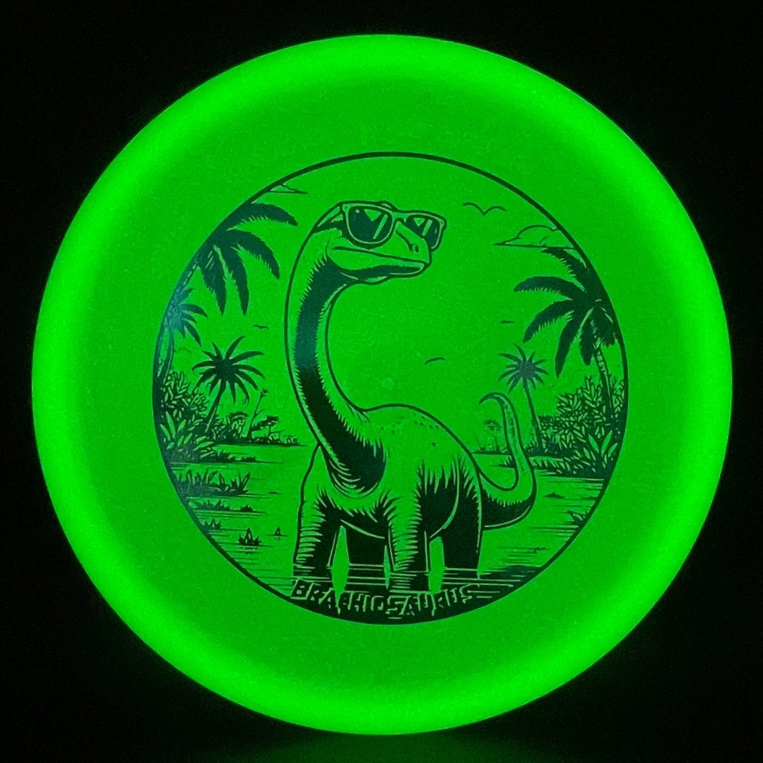 Glow Egg Shell Brachiosaurus - Special Edition Dino Discs