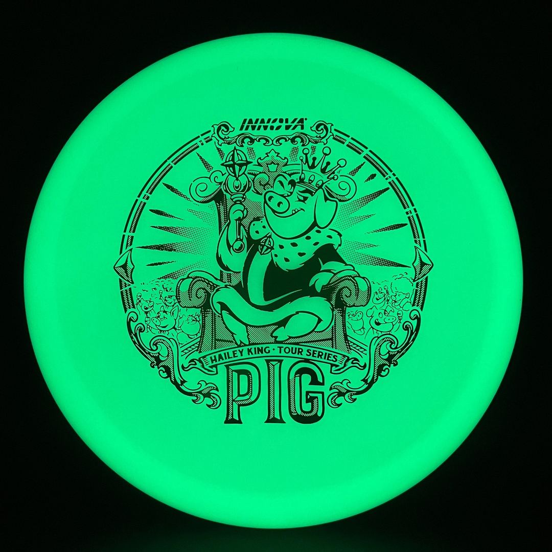 Proto Glow Pro Pig - Hailey King 2024 Tour Series Innova