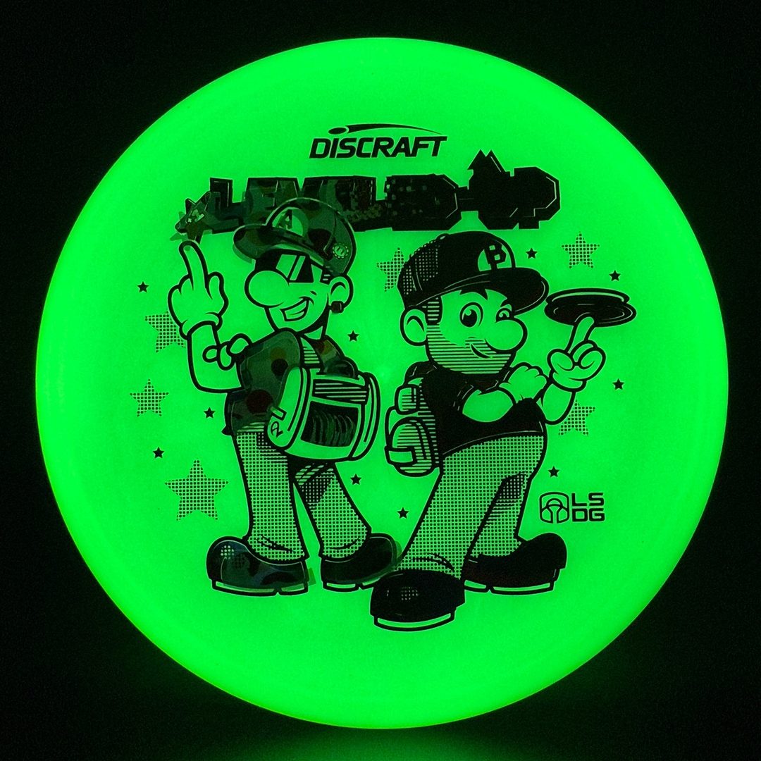 Mega Glo Luna - Leveled-Up Misprints - McBeth & Barela Discraft