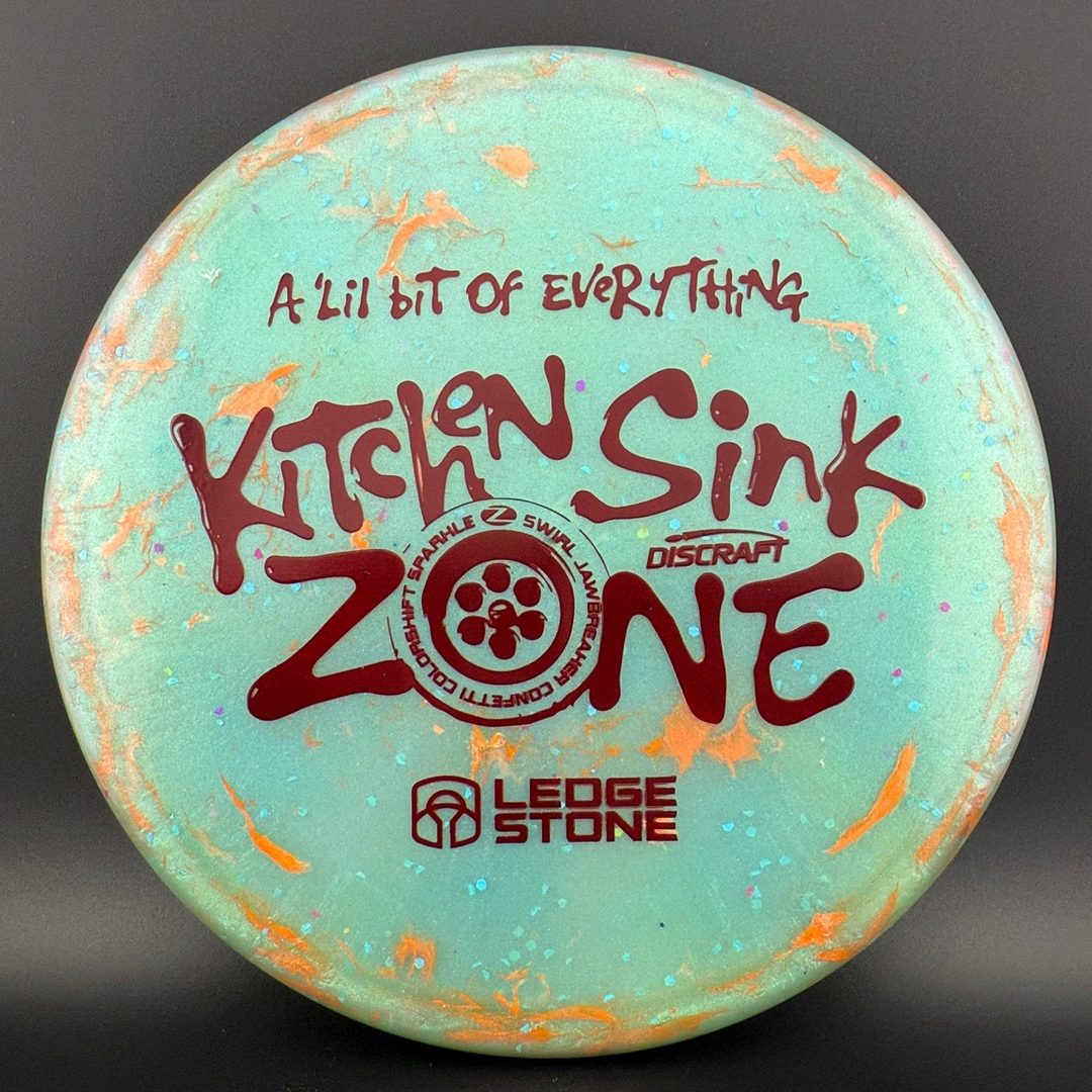 Swirl Jawbreaker Confetti Colorshift Sparkle Zone - Kitchen Sink April Fools 2026 Discraft