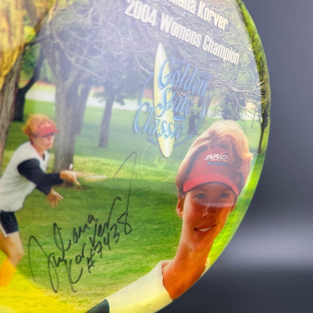 Champion Valkyrie CE *Signed* - Juliana Korver 2004 Golden State Champion Innova