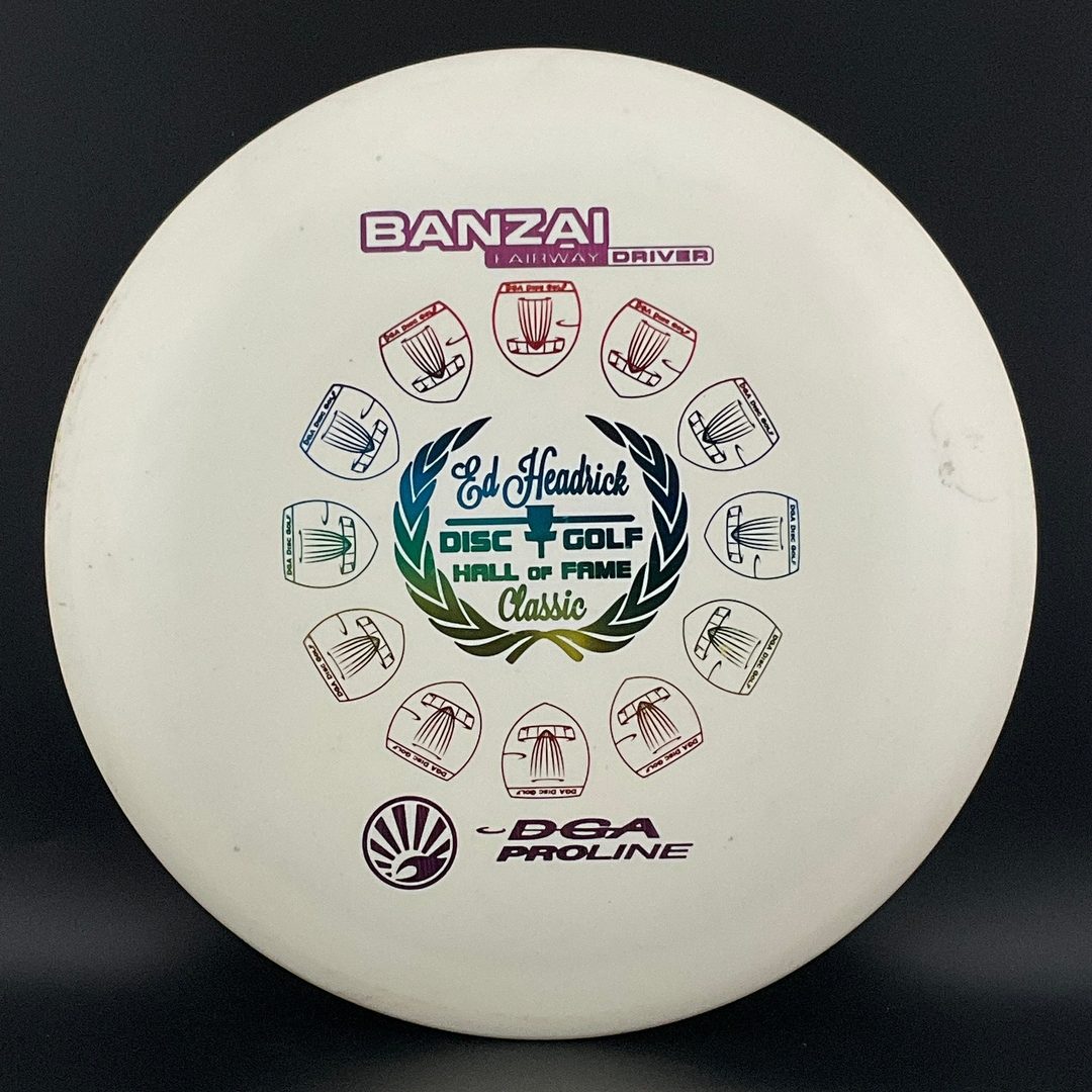 DGA Proline Banzai - USED 2017 Ed Headrick DG Hall of Fame Classic *Speedy Vault* DGA