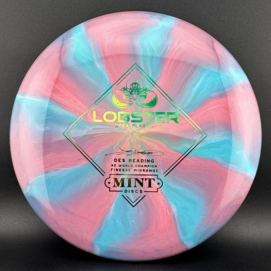 Apex Swirl Lobster - 4th Run - Des Reading Edition MINT Discs