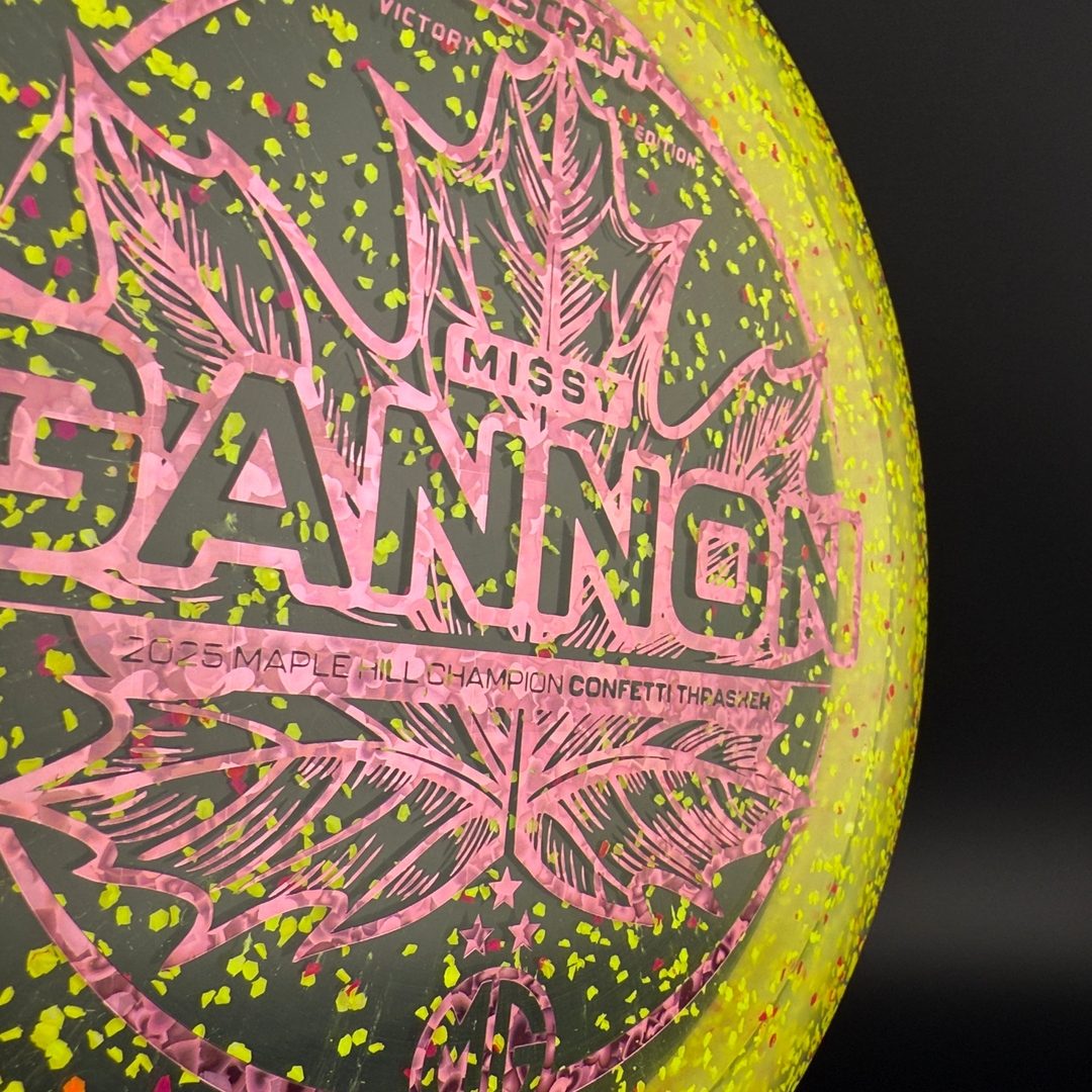 Confetti Z Thrasher - Victory Edition Missy Gannon MVP Open 2025 Discraft