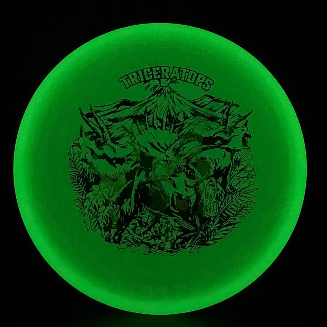 Glow Egg Shell Triceratops - Special Edition Dino Discs