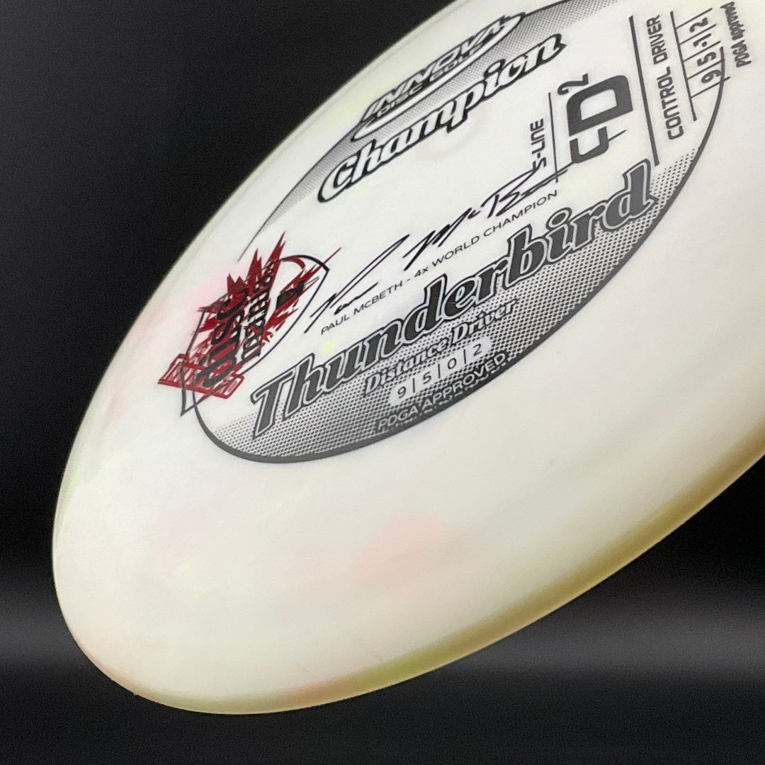 Star Thunderbird *Les White Stash Used* - 2018 Paul McBeth 4x Champion AND Discmania S-Line CD2 Double Stamped! Innova