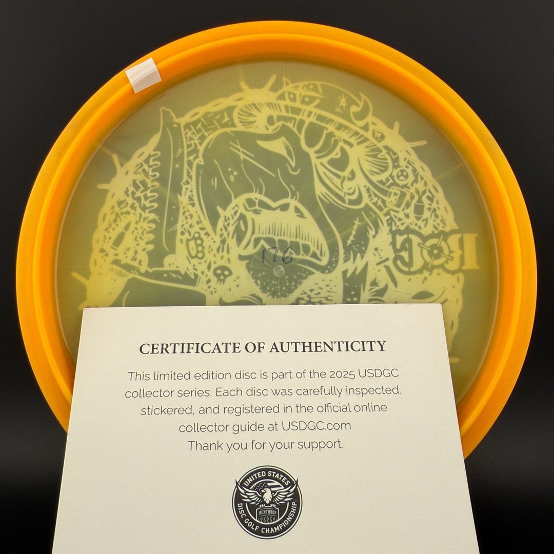 Proto Glow Halo Champion Roc3 - War Bird USDGC 2025 Innova