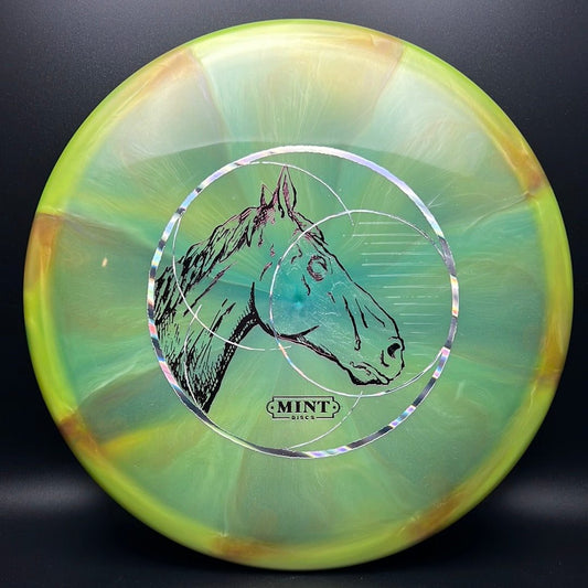 Sublime Swirl Mustang - "UV X-Ray" by ZAM - UV Reactive Foil MINT Discs