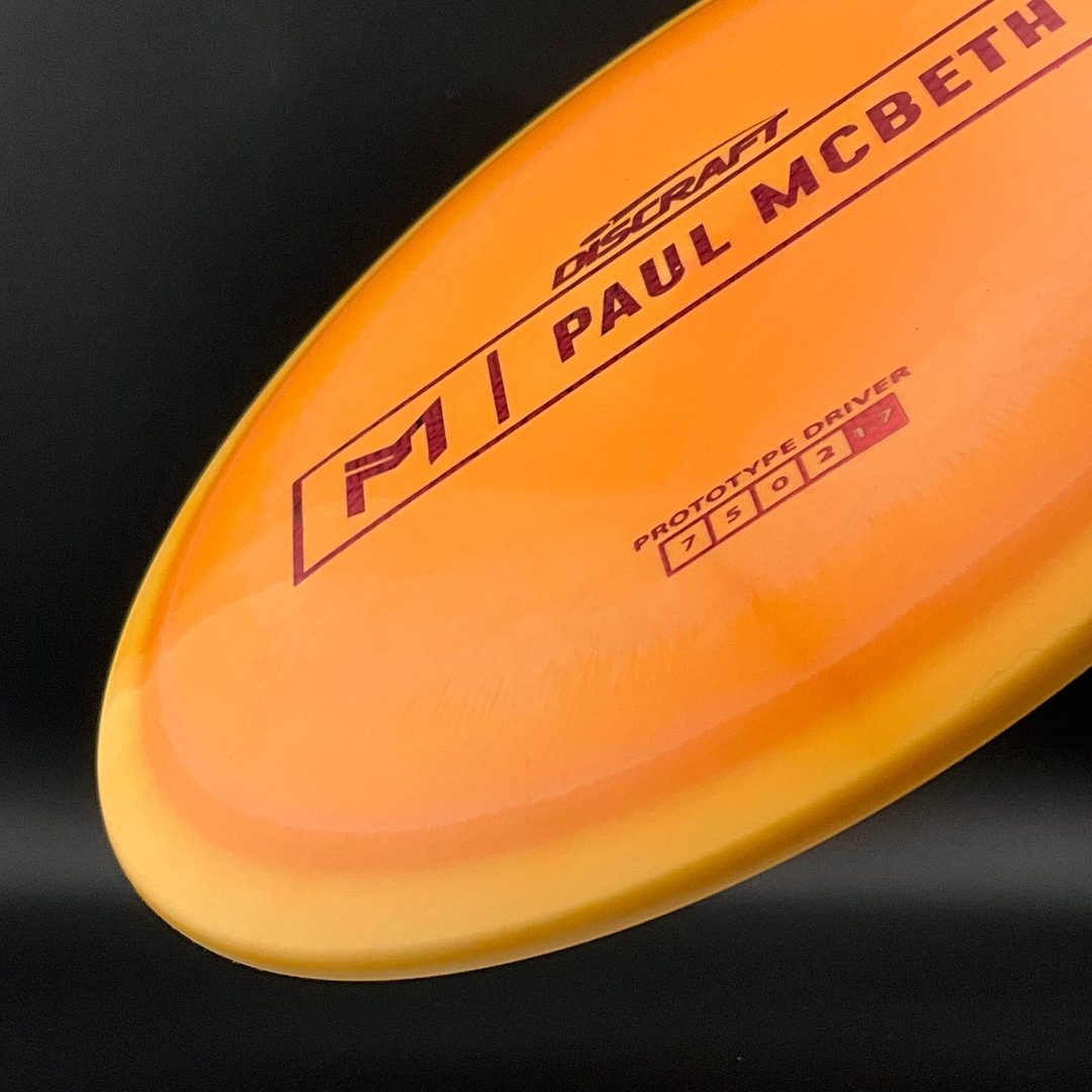 Prototype ESP Athena - Paul McBeth Signature Discraft