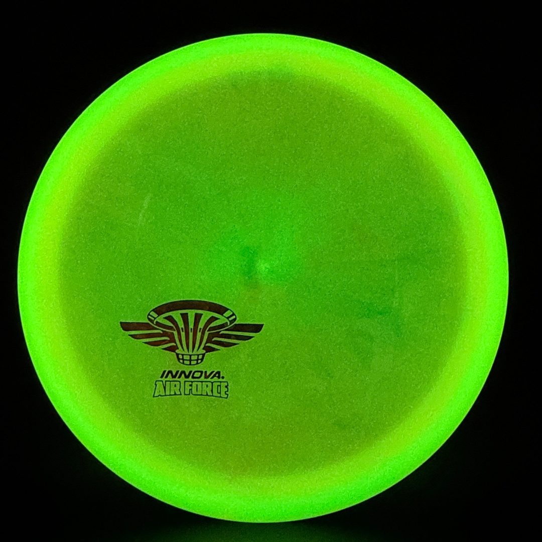 Swirly Glow Champion Firebird - Limited Air Force Stamp Innova