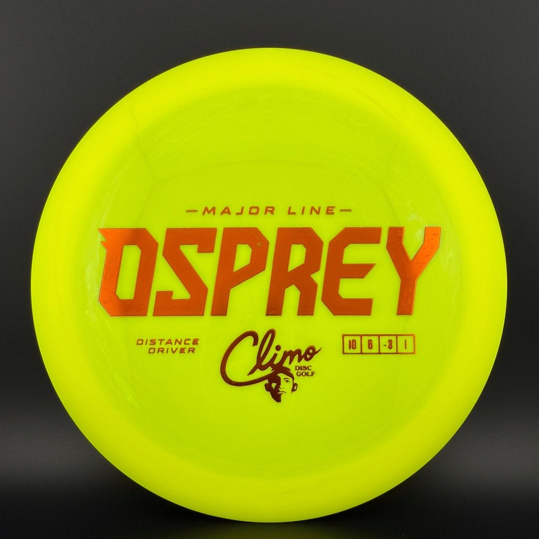 Major Line Osprey - First Run Climo Disc Golf