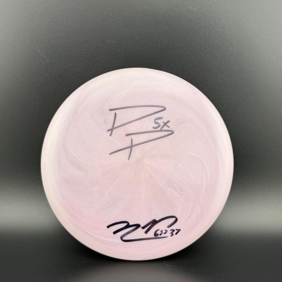 Swirl ESP Mini Buzzz 6" Mini *Signed* - Paige Pierce Nate Perkins Discraft