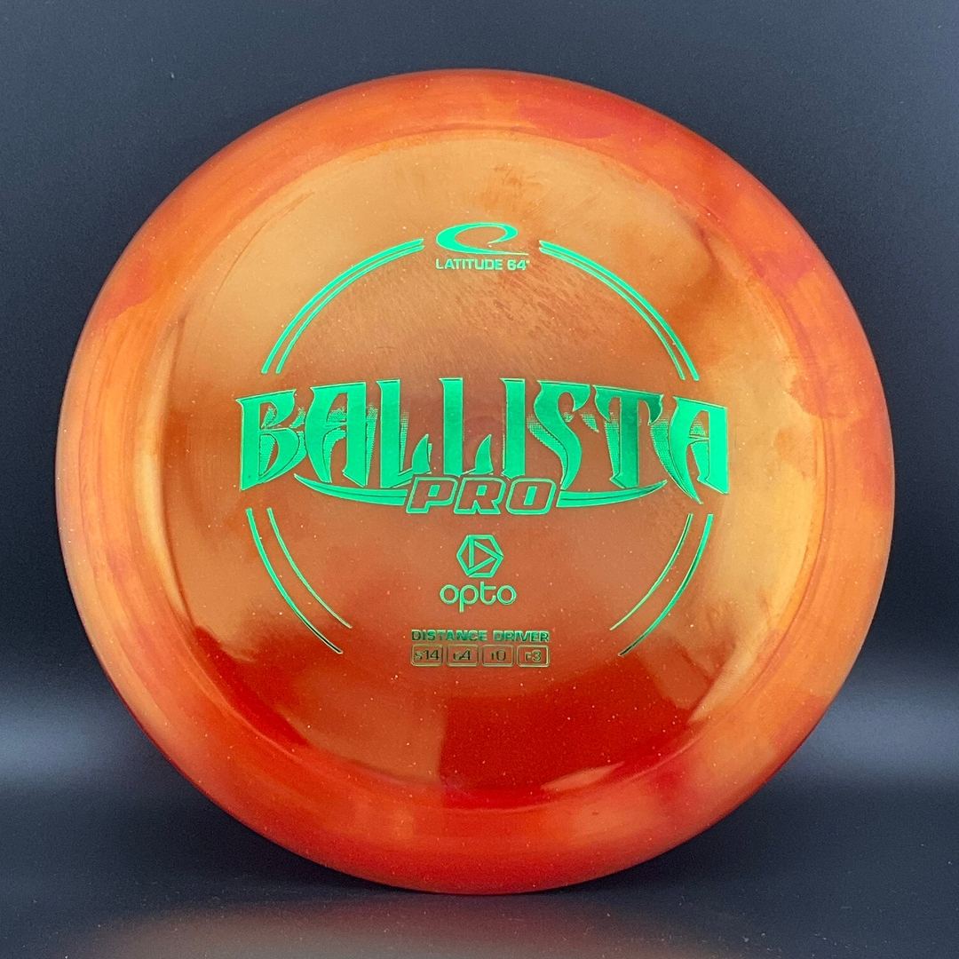 Opto Sparkle Ballista Pro - Old Run! Latitude 64