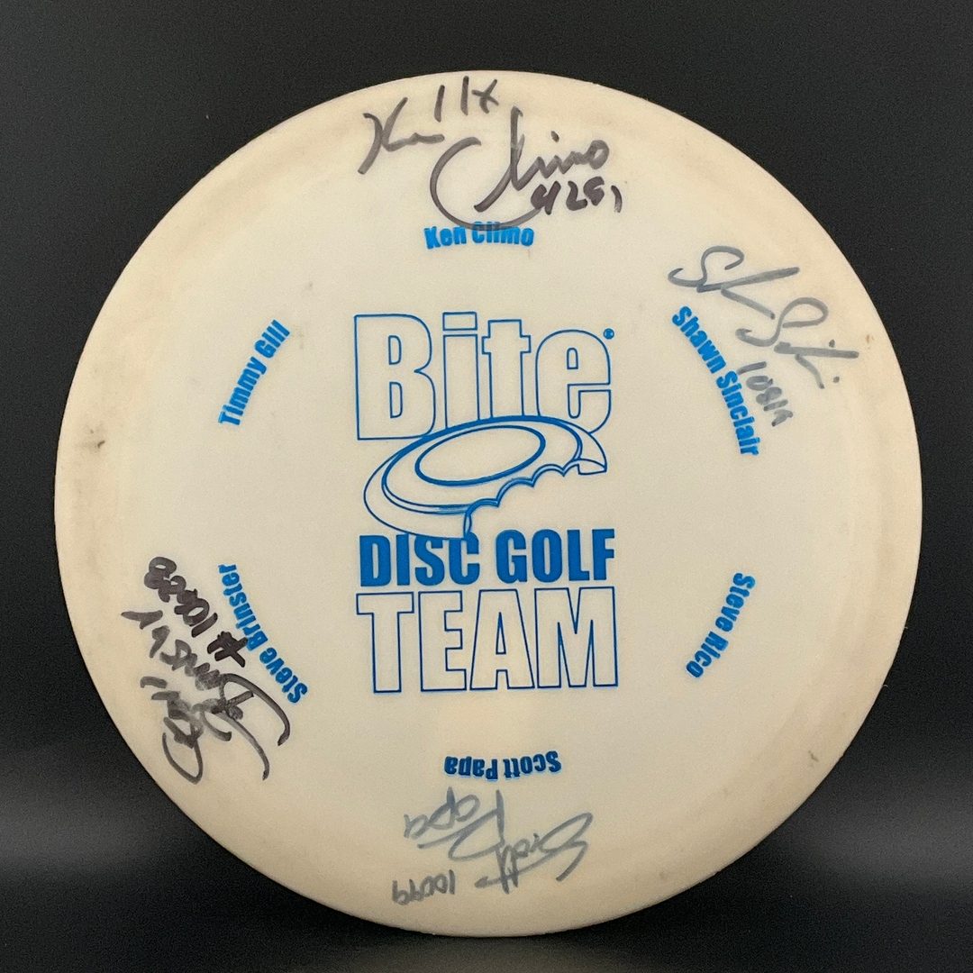 DX Orc *Signed* - 2005 Bite Disc Golf Team *Speedy Vault* Innova