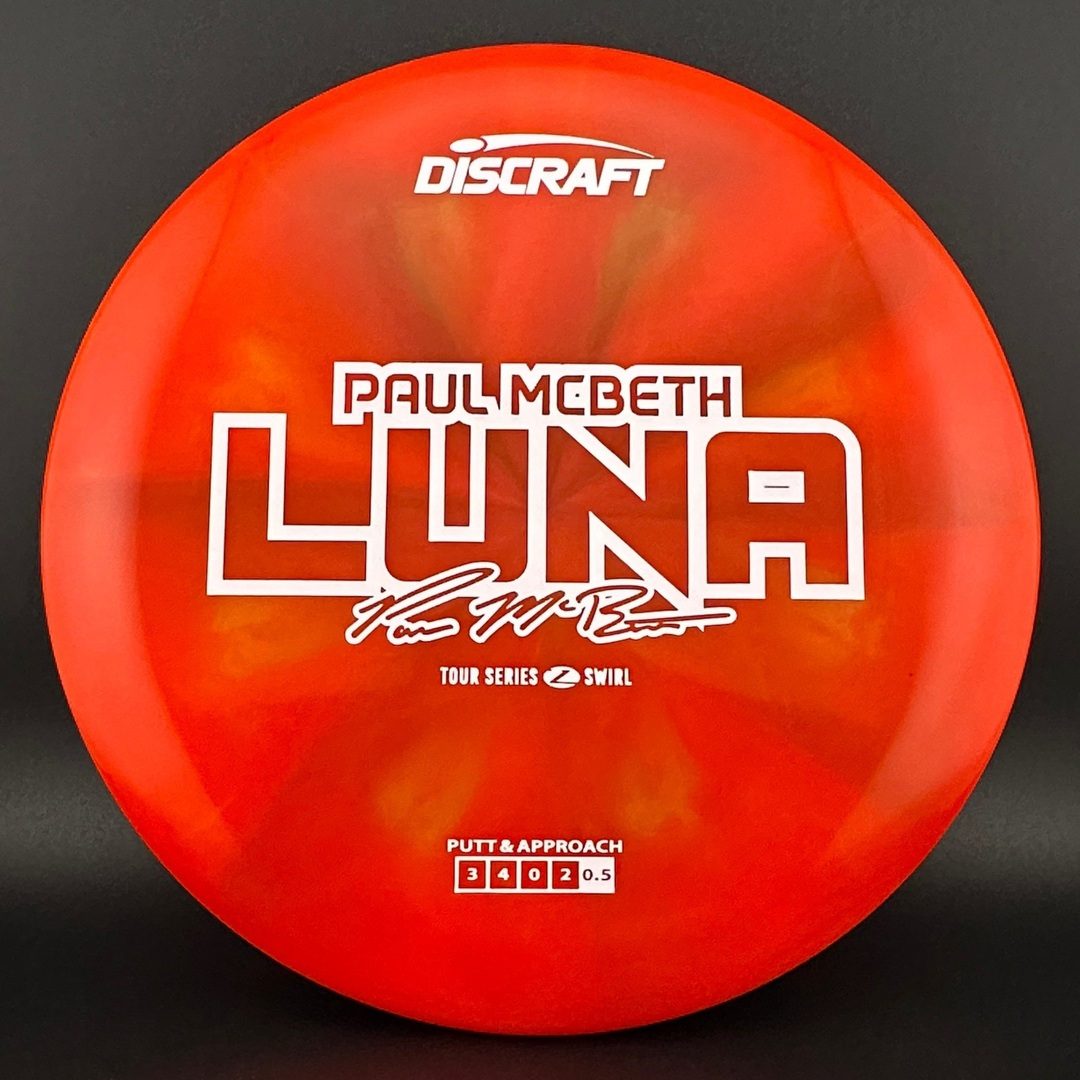 Z Swirl Luna - 2025 Paul McBeth Tour Series Discraft