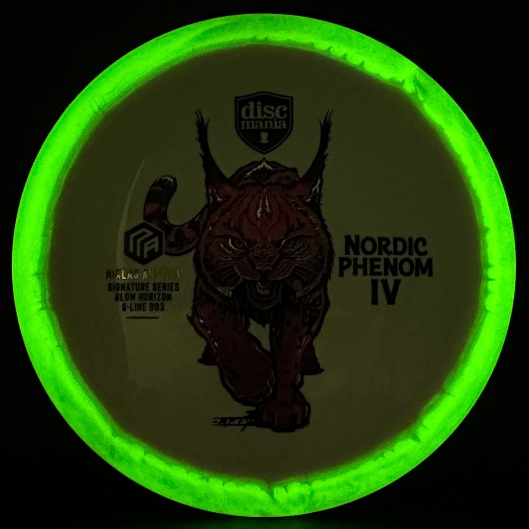 Glow Horizon S-Line DD3 3 Foil - Nordic Phenom 4 - Niklas Anttila Signature Series Discmania