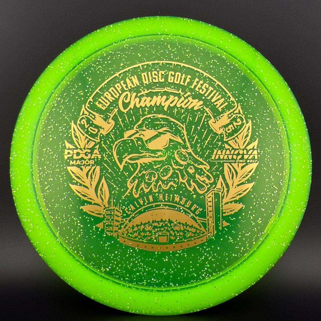 Metal Flake Champion Eagle - Calvin Heimburg 2025 EU Festival Champion Innova