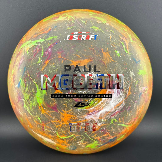 Jawbreaker Z FLX Kratos - 2024 Paul McBeth Tour Series Discraft