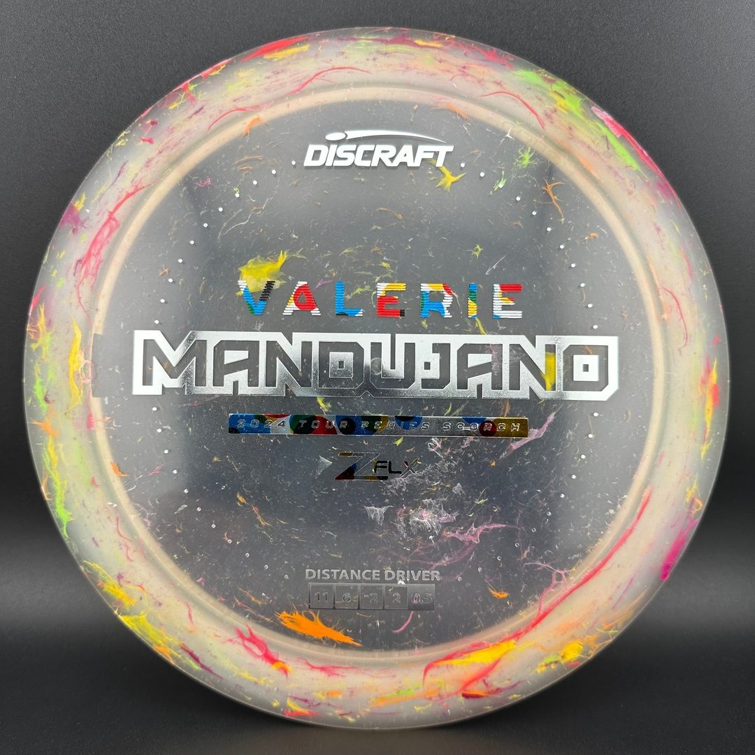 Jawbreaker Z FLX Scorch - 2024 Valerie Mandujano Tour Series Discraft