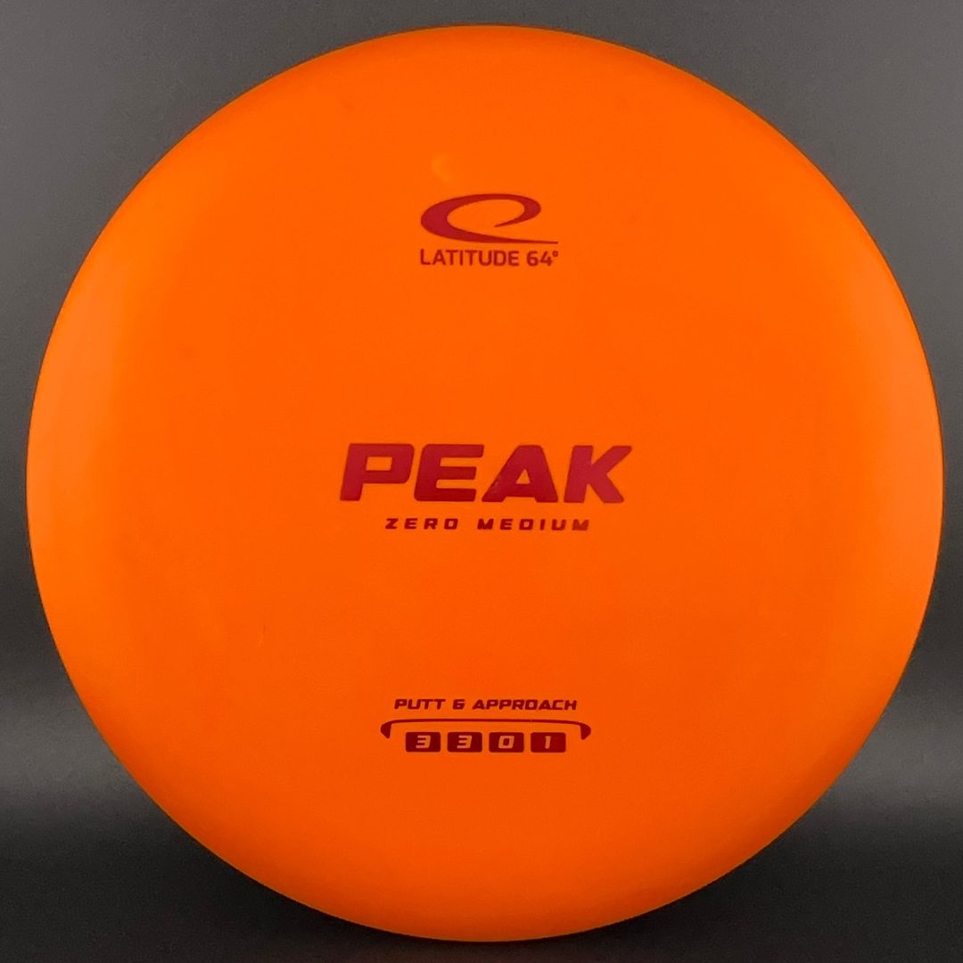 Zero Medium Peak - First Run Latitude 64