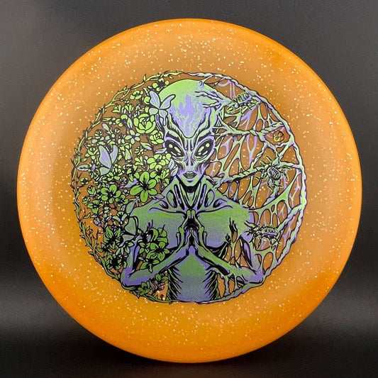 Metal Flake Glow C-Blend Alpaca - Alien Nature Infinite Discs