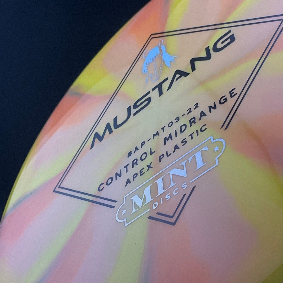 Swirly Apex Mustang - 2022 Run MINT Discs
