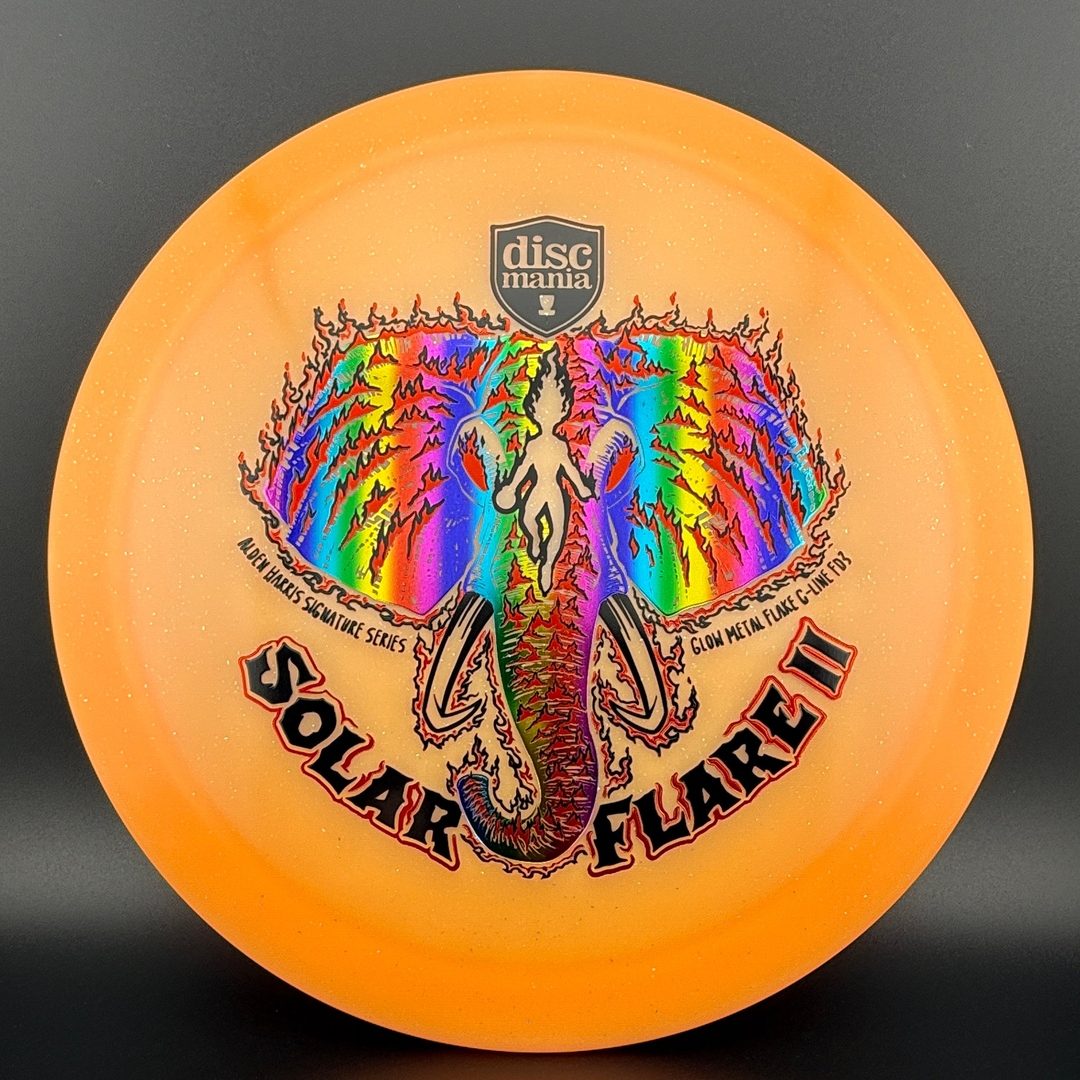 Glow Metal Flake C-Line FD3 - Solar Flare 2 - Alden Harris Discmania